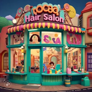 toca boca salon